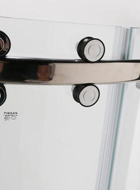 外贸出口整体浴室304不锈钢简易淋浴房移门showerroomS6044