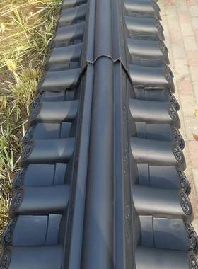 j8瓦加厚仿古瓦一体波压顶瓦双面中式院墙树脂围墙墙帽新款加厚g3