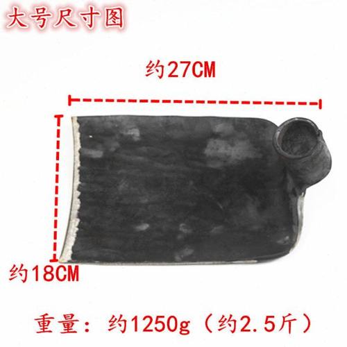 包邮弹簧钢锄头配柄种菜除草翻地松土农具钢镐刨锄挖地锄头钢锄 - 图1