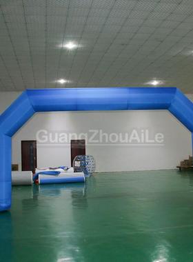 四方方形充气彩虹门促销广告拱门3米4米5米6米开业庆典气