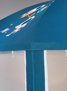 2021新款网红-蒙古包坐床防蚊防尘顶蚊帐卡通儿童蚊帐