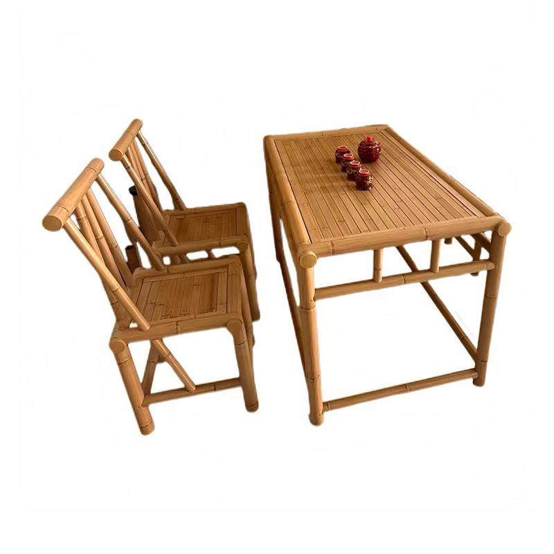 户外方桌茶桌茶几竹制品家具复古庭院竹桌椅组合竹椅子老式竹桌子,淘宝优惠券,粉丝福利购,淘宝优惠卷