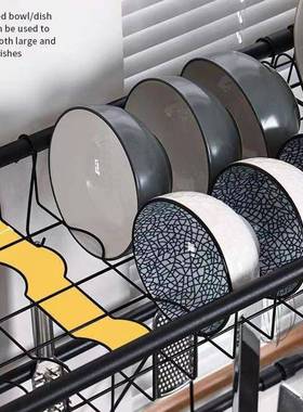 厨房伸缩置物架水槽置物架家用台面碗筷沥水架省空间调料收纳架子