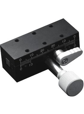 JD系列x轴鸠燕尾槽微型手动滑台微调位移十字多轴平台模组