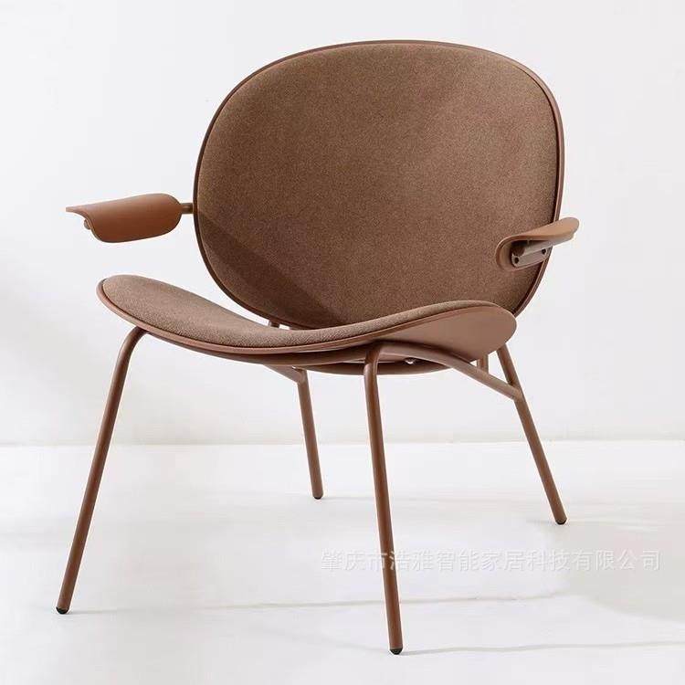 现代极简休闲椅户外软包扶手懒人靠背阳台贝壳椅塑料PP,淘宝优惠券,粉丝福利购,淘宝优惠卷