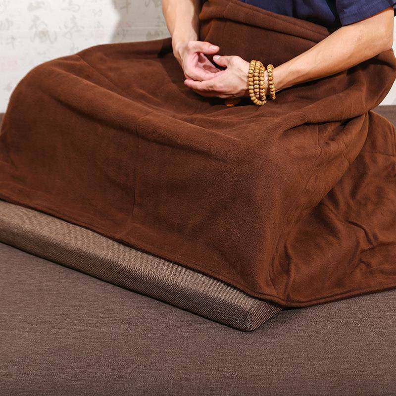 直批坐禅服打坐珊瑚绒盖腿毛毯坐垫蒲团秋冬礼学毯子绒毯款式,淘宝优惠券,粉丝福利购,淘宝优惠卷