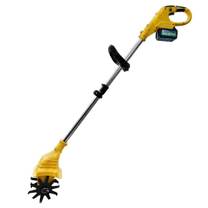 Electric scarifier small agricultural micro tiller rotary tiller weeding lithium battery lawn trimmer earth tiller