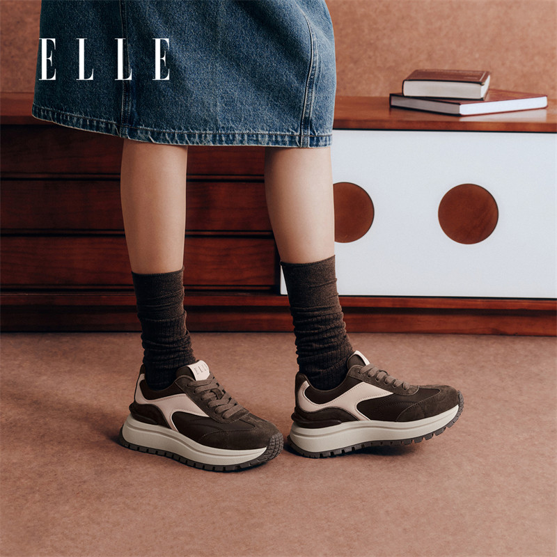 ELLE С��������Ь Ů�� 2025�¿� ���� ���޺���ϵ�Ь ���߻���Ь 444Ԫ(����ȯ)