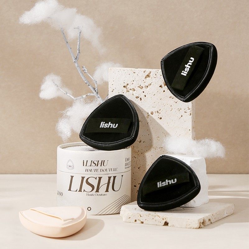 荔树黑凤梨薯片粉扑lishu气垫超软不吃粉底液专用干湿两用,淘宝优惠券,粉丝福利购,淘宝优惠卷