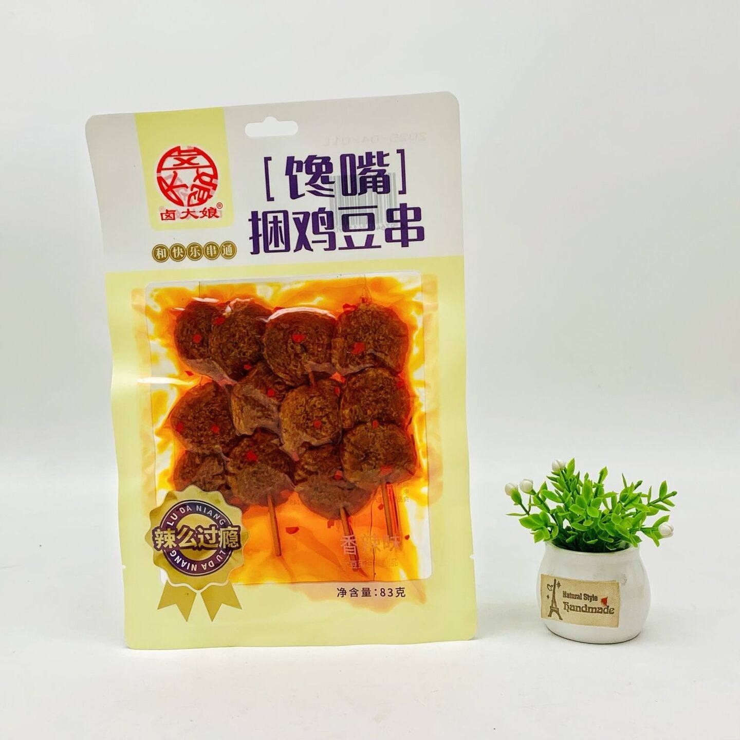 卤大娘馋嘴捆鸡豆串过瘾麻辣风味休闲零食辣条,淘宝优惠券,粉丝福利购,淘宝优惠卷