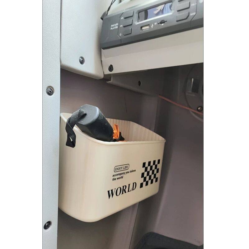 电动四轮车前座磁吸收纳盒放充电器雨伞后座磁吸垃圾桶三轮老头乐,淘宝优惠券,粉丝福利购,淘宝优惠卷