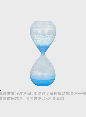 ASMR道具泡泡水沙漏工具创意礼物泡沫声计时器气泡漏斗设备