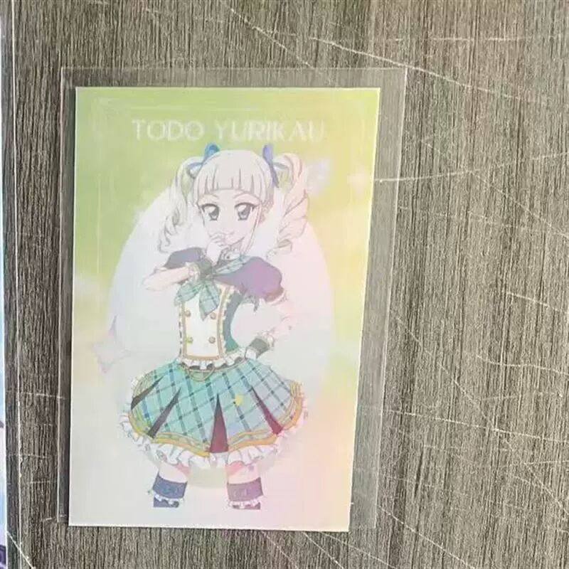 偶像活动动漫周边谷子藤堂尤里卡双面镭射票方卡58mm吧唧挂件礼包,淘宝优惠券,粉丝福利购,淘宝优惠卷