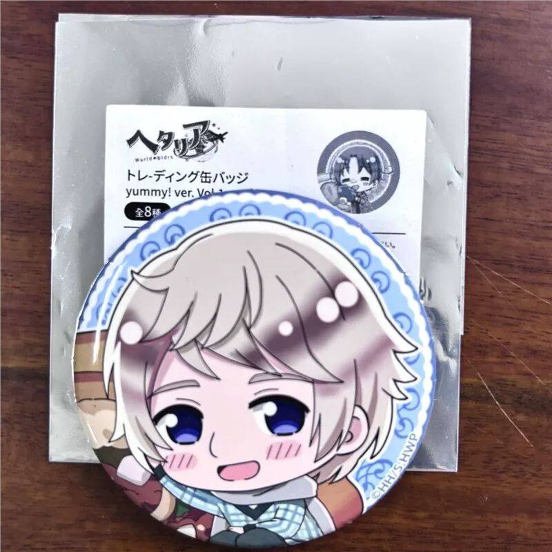 【日谷国现】黑塔利亚美食系列Q版吧唧亚瑟动漫挂件吧唧徽章,淘宝优惠券,粉丝福利购,淘宝优惠卷