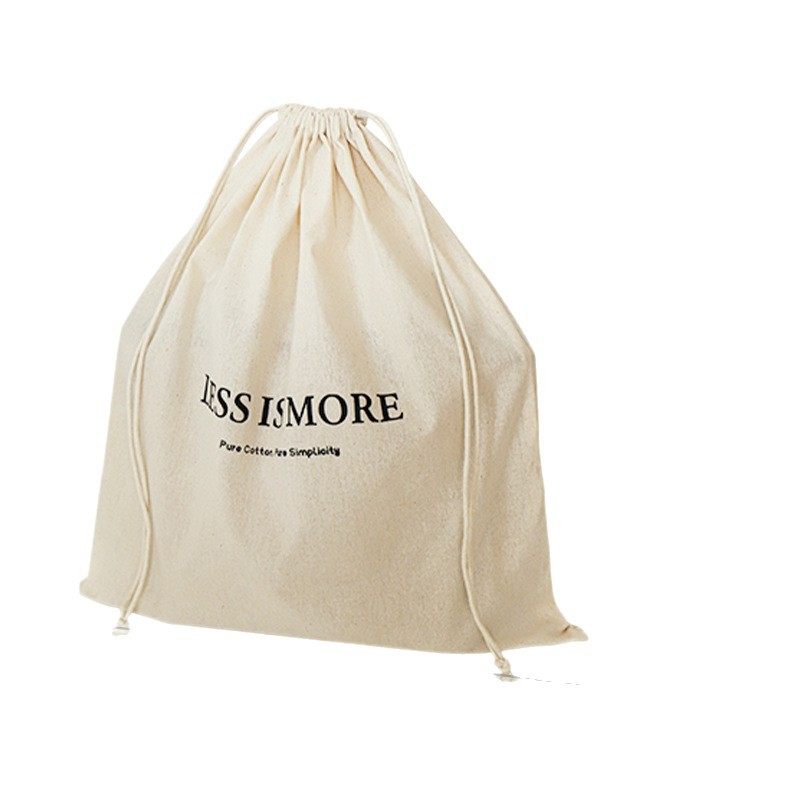 纯棉束口抽绳旅行袋行李箱多功能分装袋家用包包防尘袋杂物收纳袋,淘宝优惠券,粉丝福利购,淘宝优惠卷