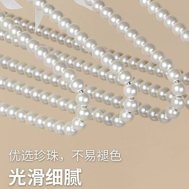 轻奢珍珠丝巾衣架家用帽子包包收纳神器吊带内衣防滑无痕衣帽挂钩,淘宝优惠券,粉丝福利购,淘宝优惠卷