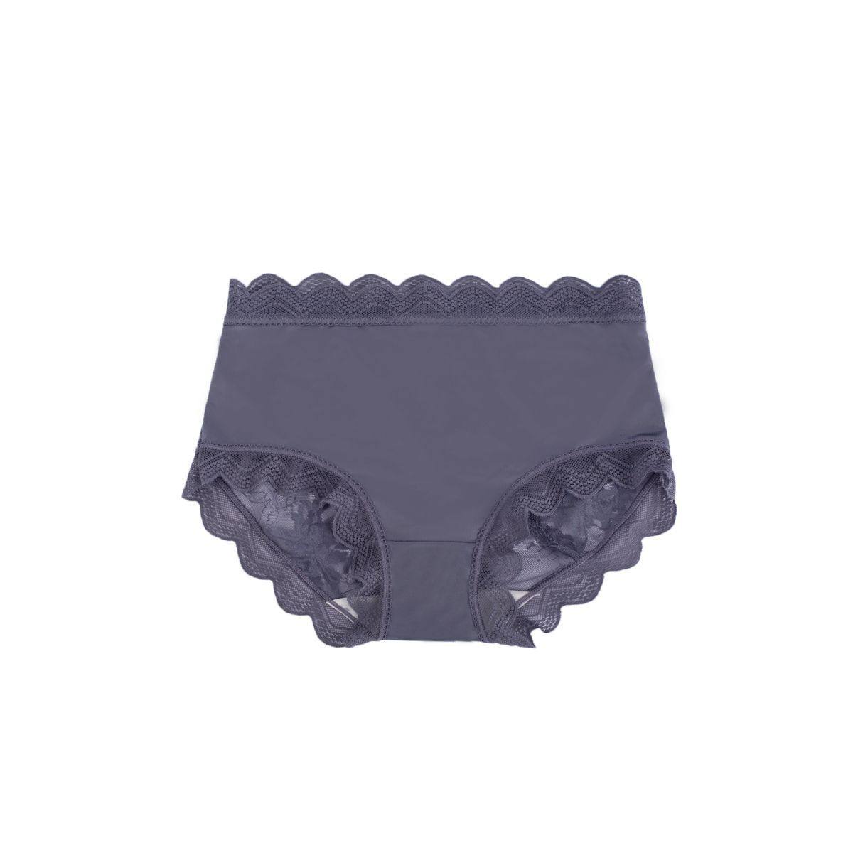 纯欲风法式性感蕾丝三角裤轻奢丝滑缎面无痕抑菌裆薄款中腰内裤女,淘宝优惠券,粉丝福利购,淘宝优惠卷