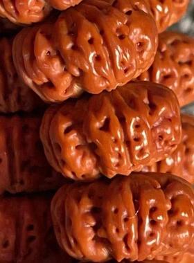 飞碟航母矮桩小金刚菩提籽手串108颗 梅花树王盘龙双龙纹佛珠念珠