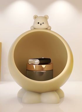 轻奢玄关钥匙摆件门口入户收纳客厅乔迁家居装饰品鞋柜新居礼品