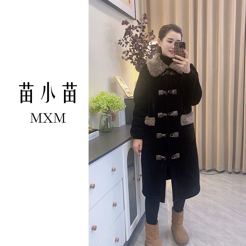 苗小苗新款毛领长袍睡衣女冬季三层加厚可外穿家居服加绒长款裙袍,淘宝优惠券,粉丝福利购,淘宝优惠卷