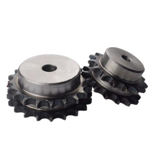 1.5寸24A-2双排链轮台轮 按图加工定制 10 11 12 13 15 20 25齿 - 图0