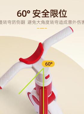 儿童三轮车带推把脚踏车滑行车平衡车手推车遛娃神器发泡轮设计