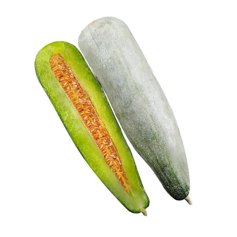 山东羊角蜜甜瓜水果新鲜当季整箱5斤包邮小密瓜香瓜蜜瓜羊角脆 - 图3