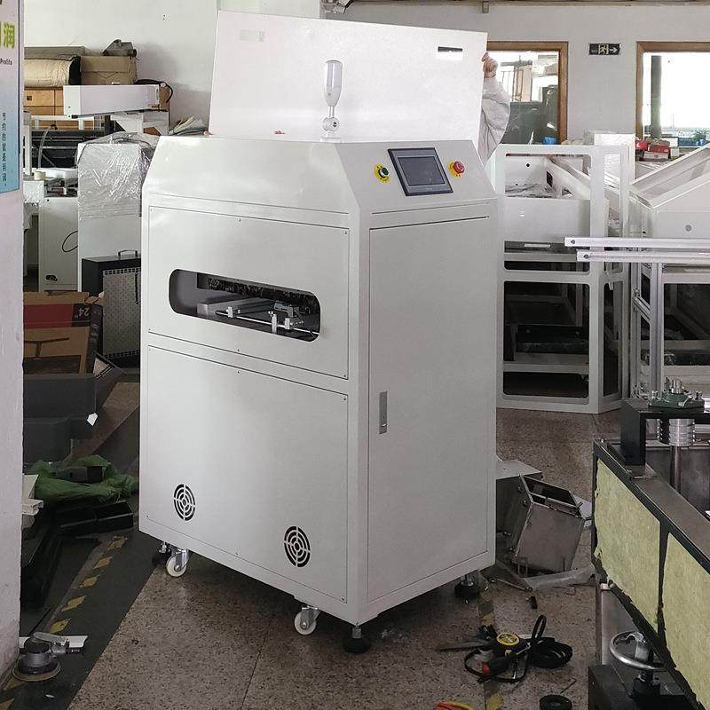 PCB板面清洁机粘尘除尘除静电双面清洗机SMT电路板全自动除尘机 - 图0