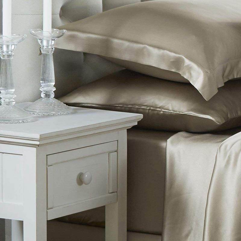 19姆米宽幅100桑蚕丝床品真丝四件套真丝被套床单枕套22色可选,淘宝优惠券,粉丝福利购,淘宝优惠卷