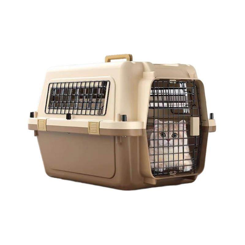 国航宠物航空箱狗狗托运箱猫咪便携外出猫笼子猫箱太空箱标准专用,淘宝优惠券,粉丝福利购,淘宝优惠卷