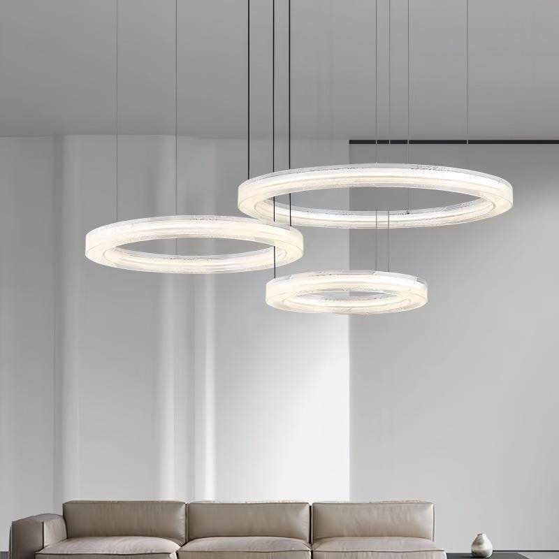 意式极简树脂客厅吊灯现代简约圆环新款高端设计师护眼大厅灯,淘宝优惠券,粉丝福利购,淘宝优惠卷
