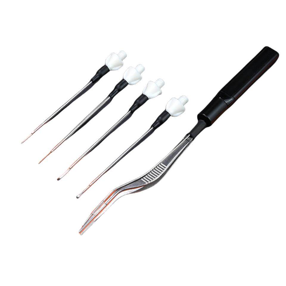 全套发光镊子挖耳勺套装可视采耳师的掏耳朵神器采耳专业工具儿童,淘宝优惠券,粉丝福利购,淘宝优惠卷