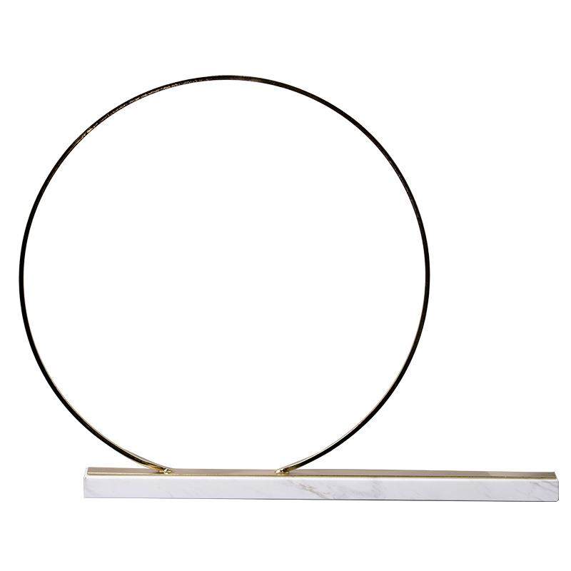 北欧简约创意Q型圆环大理石摆件装饰品样板房客厅茶几软装摆设,淘宝优惠券,粉丝福利购,淘宝优惠卷