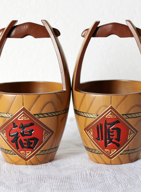 多功能杂物桶鞋柜玄关钥匙收纳摆件大容量零钱罐创意陶瓷摆设礼物