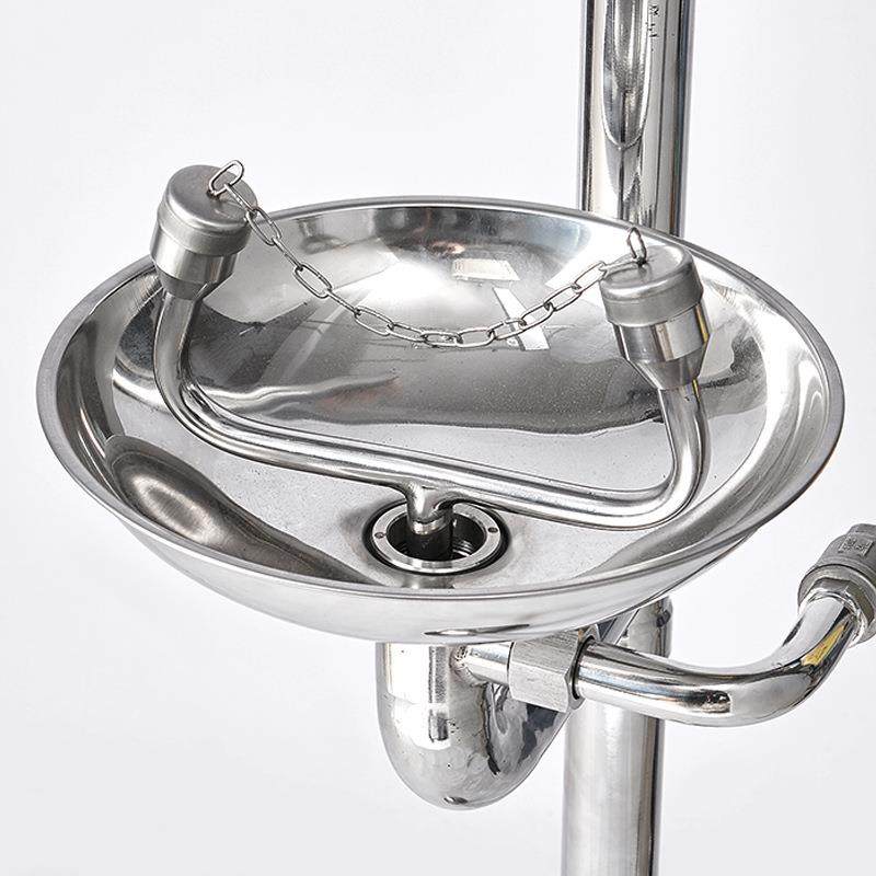 复合式洗眼器304不锈钢ABS涂层脚踏便携式紧急冲淋立式洗眼器,淘宝优惠券,粉丝福利购,淘宝优惠卷