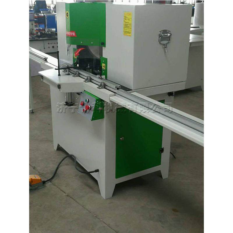 铝型材双头锯切45度角机厨房推拉门框切铝机双头锯切角机,淘宝优惠券,粉丝福利购,淘宝优惠卷