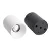 LED surface-mounted adjustable angle spotlights deep-hidden anti-glare hole-free household COB small hill surface-mounted anti-glare downlights