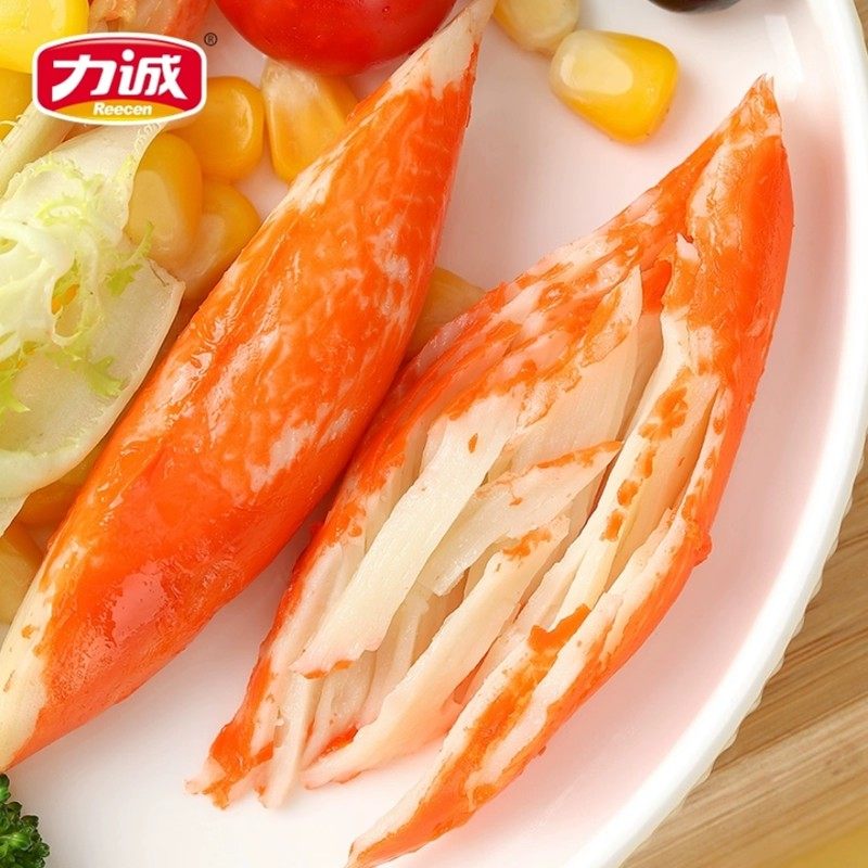 低脂手撕蟹柳蟹味棒30克力诚松叶蟹味柳即食原味即食熟食海味零食,淘宝优惠券,粉丝福利购,淘宝优惠卷