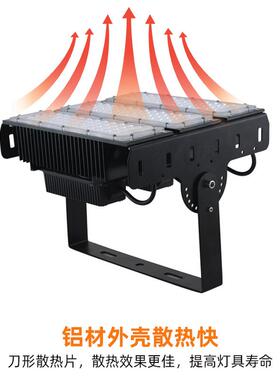 现货led户外压铸铝材泛光灯大功率工程照明投光灯隧道灯外壳套件
