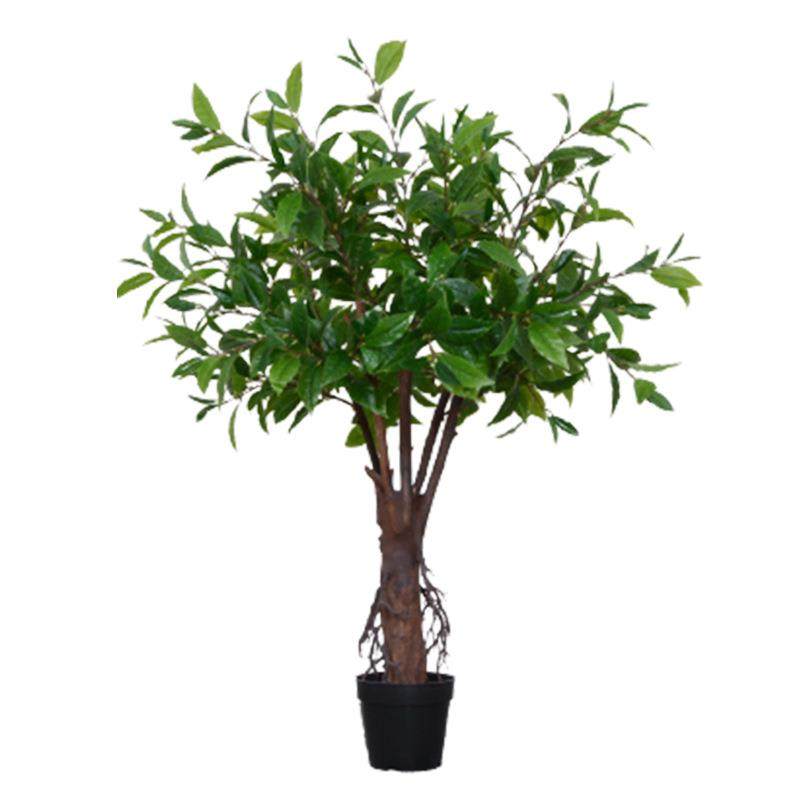 仿真绿植茶树北欧风家居客厅装饰盆栽摄影道具橱窗仿真植物茶树,淘宝优惠券,粉丝福利购,淘宝优惠卷