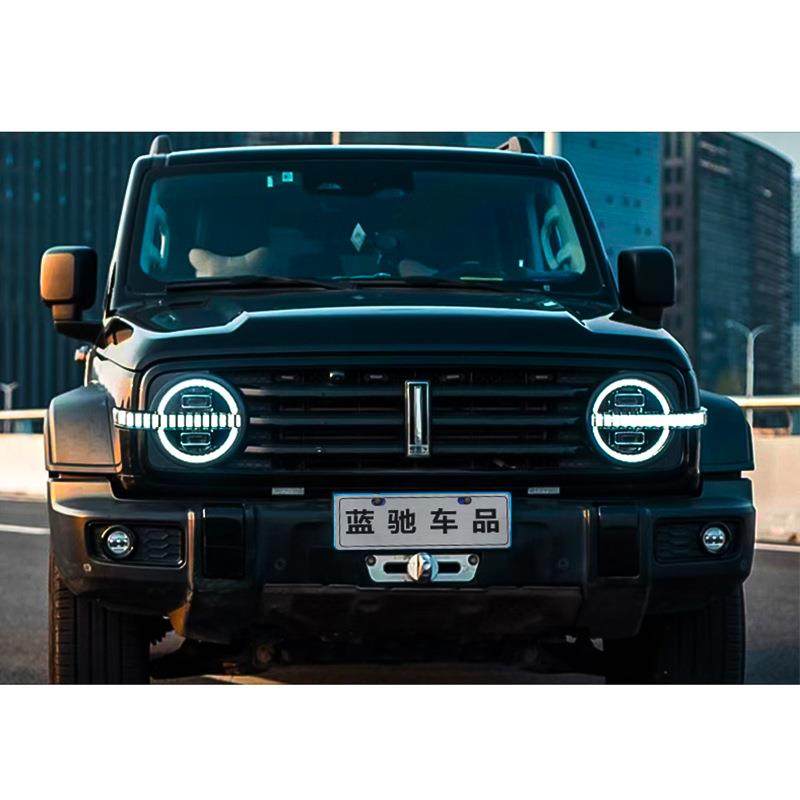 适用于坦克300烈马款大灯总成改装矩阵LED透镜大灯跑马日行灯流光,淘宝优惠券,粉丝福利购,淘宝优惠卷