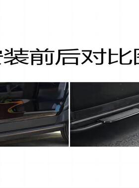 工厂脚踏板适用于五菱宝骏悦也汽车改装黑色迎宾外侧踏板