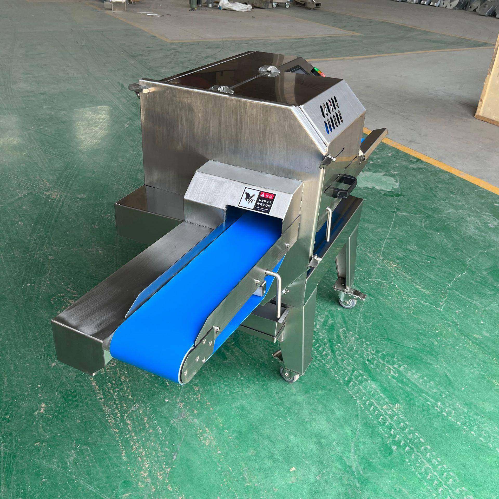 全自动熟肉切片机数控熟五花肉酱牛肉分段机商用火腿肠分片机,淘宝优惠券,粉丝福利购,淘宝优惠卷