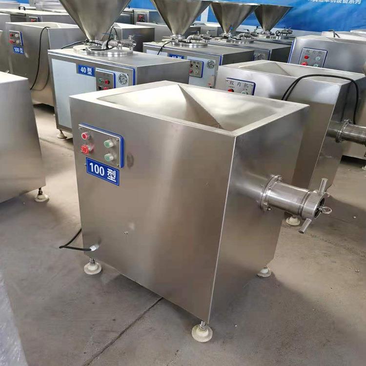 绞肉机商用多功能全自动大型灌肠绞菜机不锈钢大功率肉铺用机 - 图2