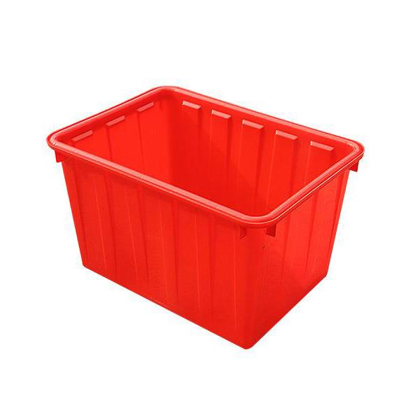 大号塑料水产水箱物流周转水果塑料筐水产储物收纳中转收纳水箱 - 图3