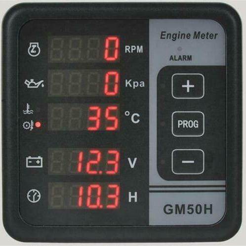 GM50H发动机数显多功能电压频率水温油压转速表柴油发电机控制器,淘宝优惠券,粉丝福利购,淘宝优惠卷