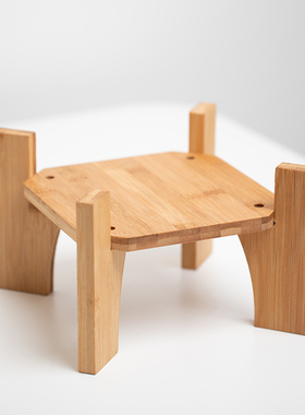 玻璃泡酒瓶底g座实木竹木垫高架子酵素桶底托果汁密封罐支架