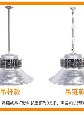 鳍片led工矿灯100W150W200W250厂房灯车间照明仓库吊灯工厂天棚灯