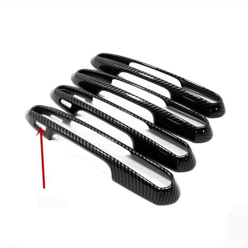 适用于20-22款丰田RAV4威兰达汉兰达拉手碳纤纹车门外把手改装饰,淘宝优惠券,粉丝福利购,淘宝优惠卷