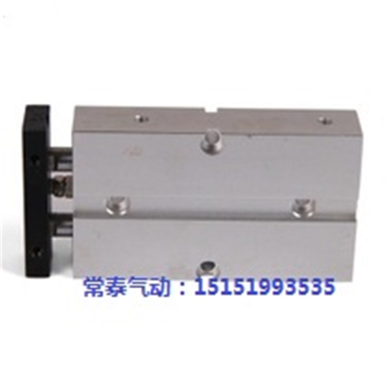 亚德客型铝合金双轴双杆气缸TN(TDA)25*30 25*N40 25*50进口密封 - 图0